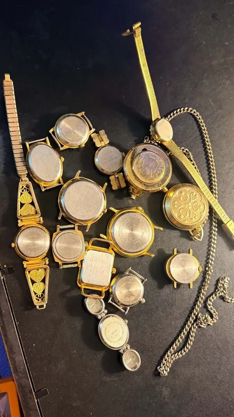 Vintage Mixed Assortment Women's Gold Craft Watch Lot